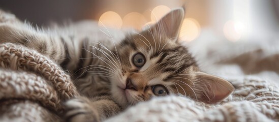 Adorable Cute Kitten Melts Hearts with its Cute and Playful Antics