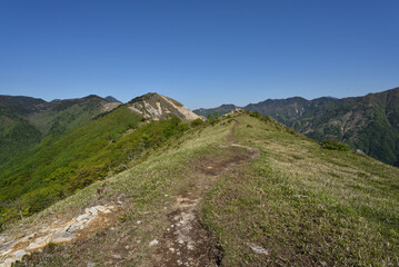 Climbing Mt. Nakakura, Tochigi, Japan