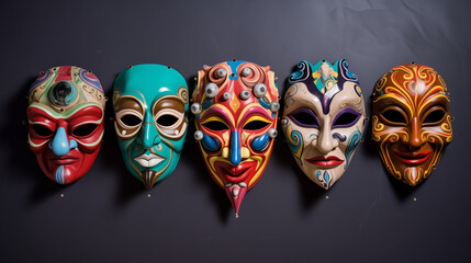 Colorful Masks Speak Volumes