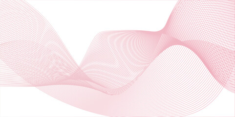 Abstract blend wave lines and technology background. Background lines wave abstract stripe design. White background, mesh abstract, vector gradient line soft blend.	