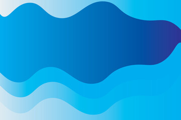 abstract blue background with waves