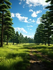 Fototapeta premium green grass tea UHD Wallpaper