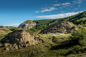 Tolman Badlands Hertige Range Natural Area Alberta, Canada