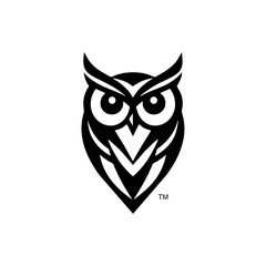 The Owl Head logo symbol