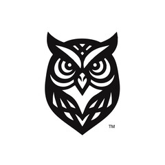 The Owl Head logo symbol
