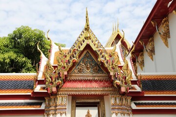 Obraz premium Beautiful Temple of Wat Phao in Bangkok – Thailand