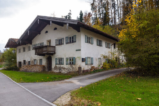 Alte F&auml;rberei Marquartstein im Hebst