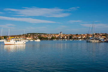 Fototapeta na wymiar The coastal town of Medulin in Istria, north west Croatia