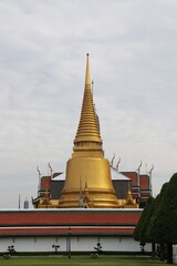 Fototapeta premium Beautiful Temple of Wat Phra Kaew in Bangkok – Thailand
