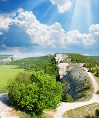 Mountain landscape.