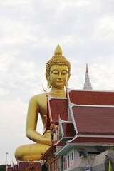 Beautiful Temple of Wat Paknam Bhasicharoenin Bangkok – Thailand