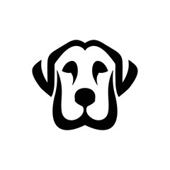 Simple and Clean Dog Logo Front Side
