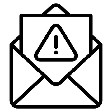 recommend clip art: mail with exclamation mark