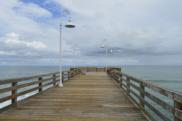 Fototapeta premium Pier de madeira