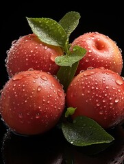 peaches photo realistic UHD Wallpaper