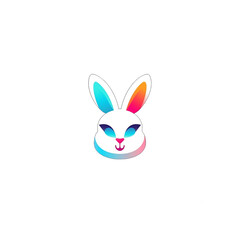 Cute Little Rabbit with transparent background