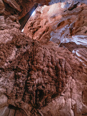Cueva de Las Güixas, Villanúa, Pyrenees, Huesca, Aragon, Spain. Cave that can be visited in Villanua