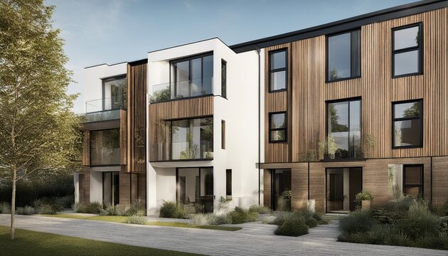 modern terraced house design

