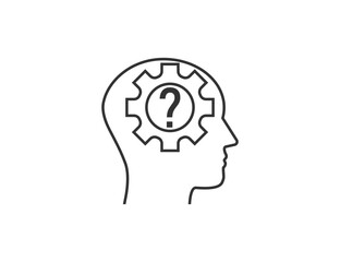 Criticism, choice icon. Vector illustration.