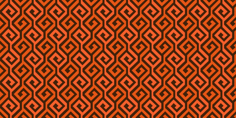 Geometric seamless pattern suitable for fabric, ornament, background and wallpaper
