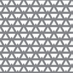 abstract seamless repeatable grey triangle pattern art.