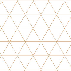 abstract seamless repeatable brown triangle line pattern.