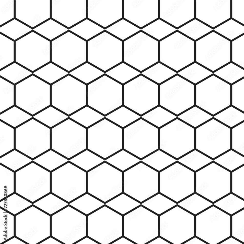 Poster abstract seamless repeatable black polygon art pattern.