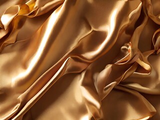 Luxurious gold satin background