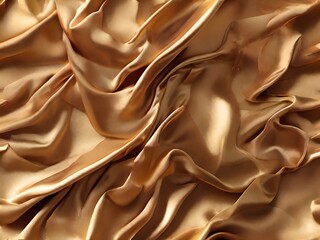 Luxurious gold Satin Textile Background