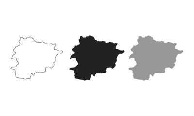 Andorra Map Country