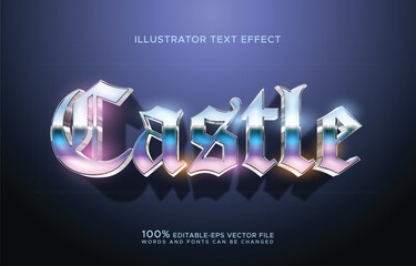 gradient pink purple chrome text effect