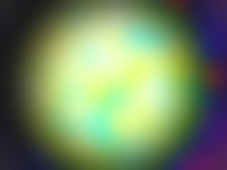 Green gradient abstract background colorful background with bokeh, black border