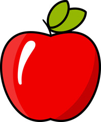 apple vector illustration