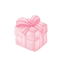 pink gift box