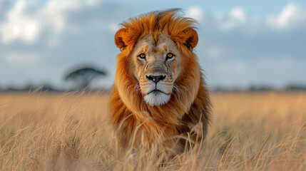 16:9 African lions are typically found in savannas, plains, grasslands, dense bush and open...
