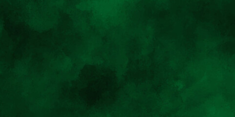 Abstract Grunge Green and Black Background,Dark green grunge Texture background.Creative paint gradients, splashes and stains for presentation and cover.