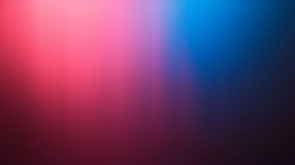 Obraz premium Strawberry pink, neon blue, and dark chocolate brown color gradient background. PowerPoint and Business background.
