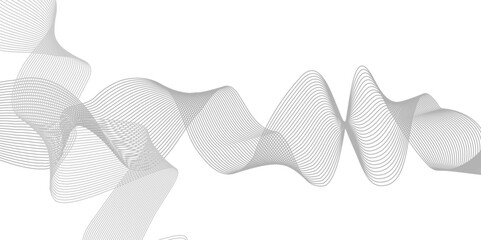 Vector Illustration of the pattern of gray lines on white background. abstract background with business lines. twisted grey lines. swirl...