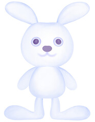 cute rabbit cartoon character