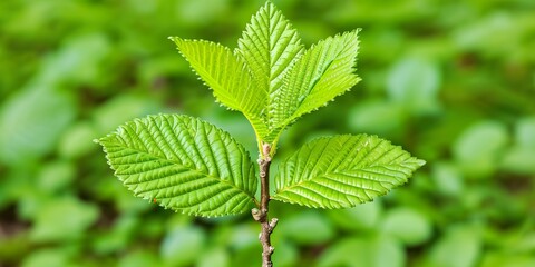 green leaves of a tree