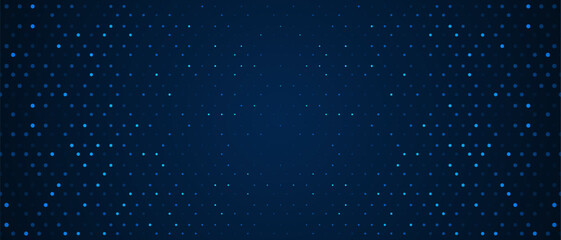Digital technology background. Digital data circle blue pattern pixel background
