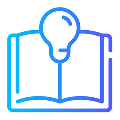 inspiration gradient icon