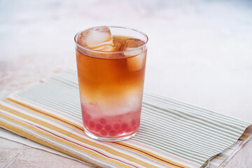 homemade bubble tea & tonic
