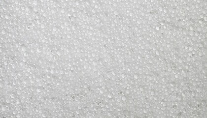 White foam plastic or styrofoam as texture or background, top view