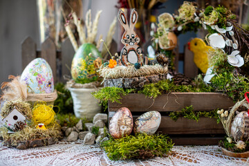 Easter Composition: A Whimsical Celebration of Spring and Tradition