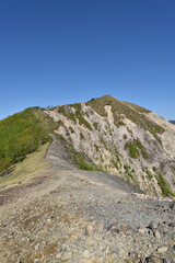 Fototapeta na wymiar Climbing Mt. Nakakura, Tochigi, Japan 