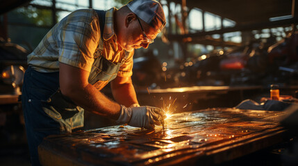 Crafting with Purpose: Exploring the Artistry of Hand Workers in Various Industries, generative AI