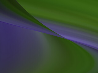 Abstract gradient Blurred colored background. Smooth transitions of iridescent violet and green...