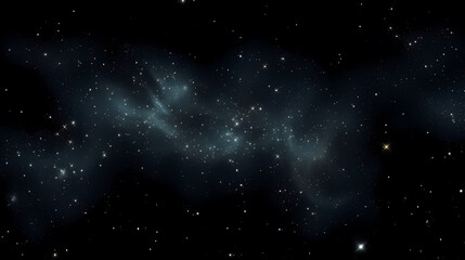 Obraz premium Mysterious star themed gradient background with countless twinkling stars