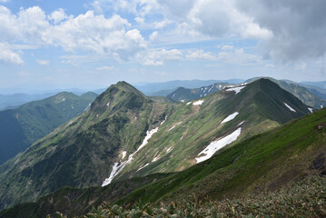 Fototapeta premium Mount. Tanigawa, Minakami, Gunma, Japan